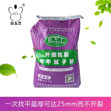 外墻抗裂找平膩子粉（真石漆、彩石漆、水包水基礎找平專用）